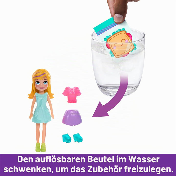 Polly Pocket Fashion Reveal Closet Spielset für Mädchen ab 4 Jahren