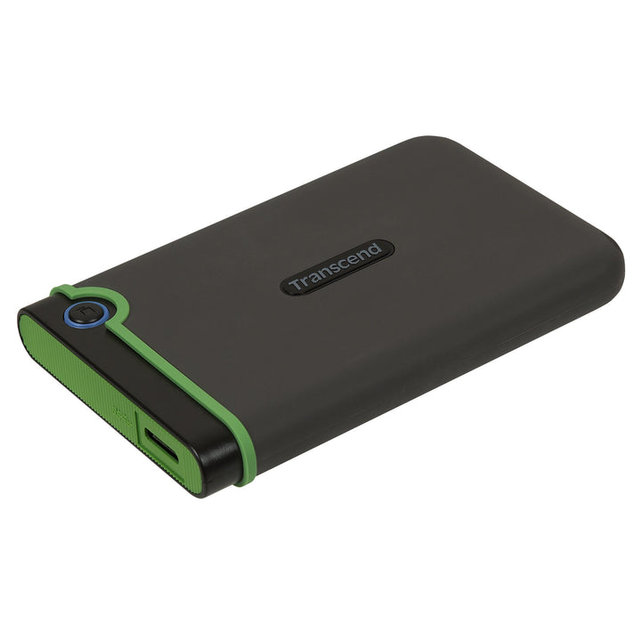 Transcend 2TB USB 3.1 Gen 1 StoreJet 25M3S Rugged External Hard Drive TS2TSJ25M3S grau - grün 2TB Si