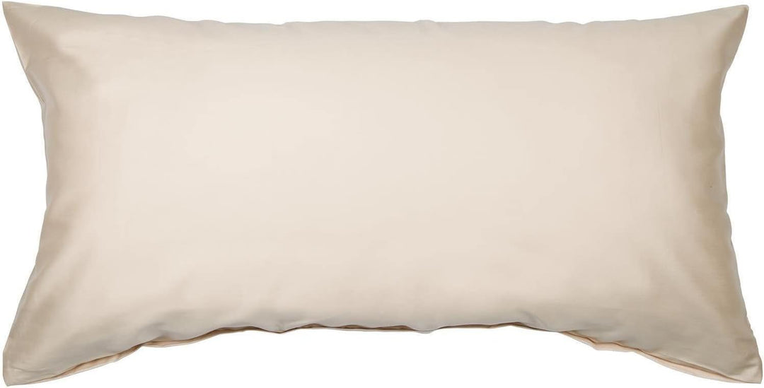 Janine Mako Satin Bettwäsche Uni Colors 135 x 200 cm Sand 135 cm x 200 cm Sand, 135 cm x 200 cm Sand