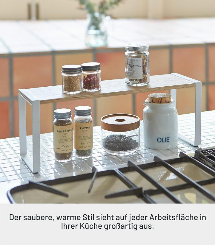 Kitchen rack wide - Tosca - white