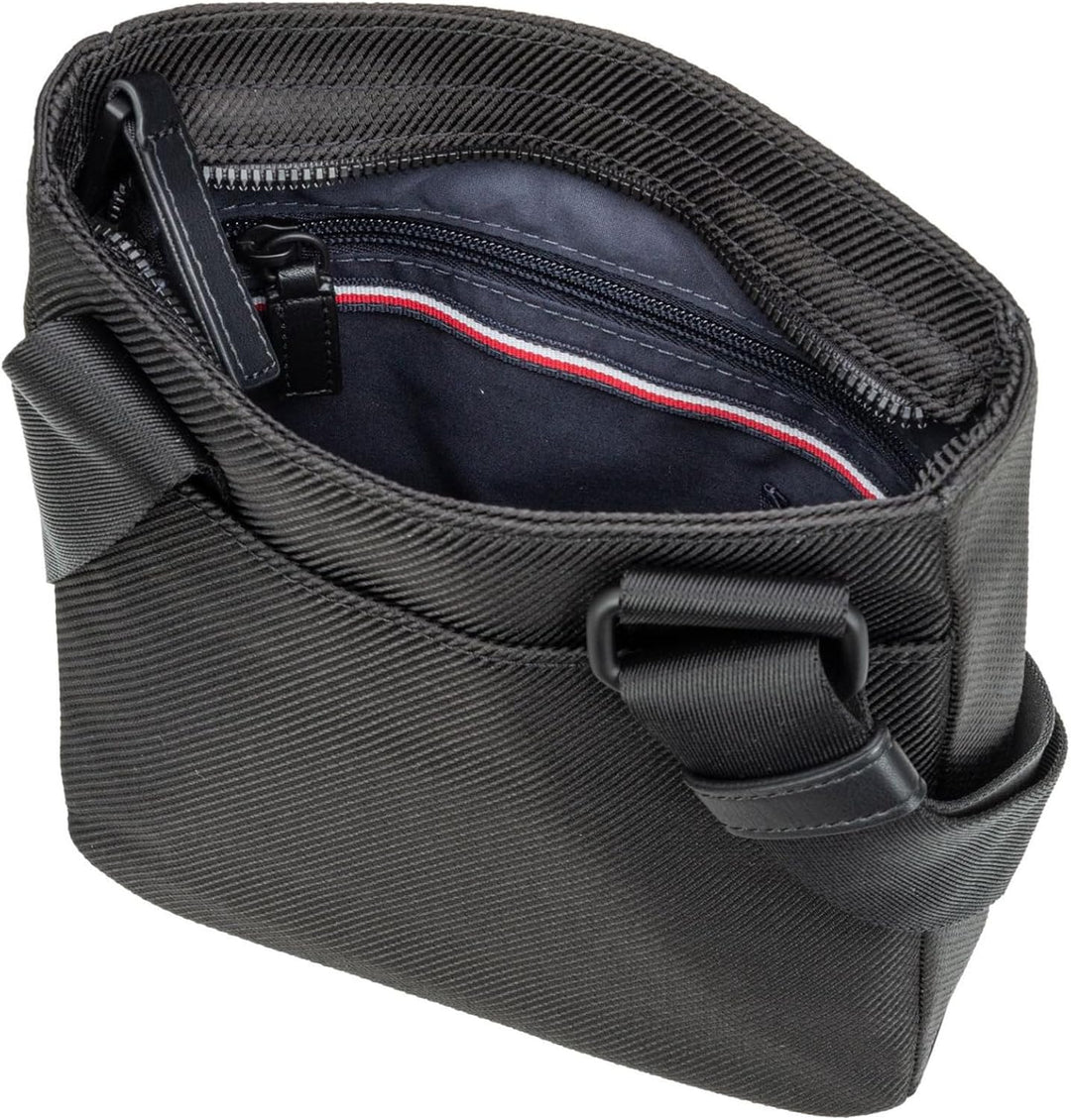 Tommy Hilfiger Herren 1985 Mini Crossover Tasche, Schwarz, One Size