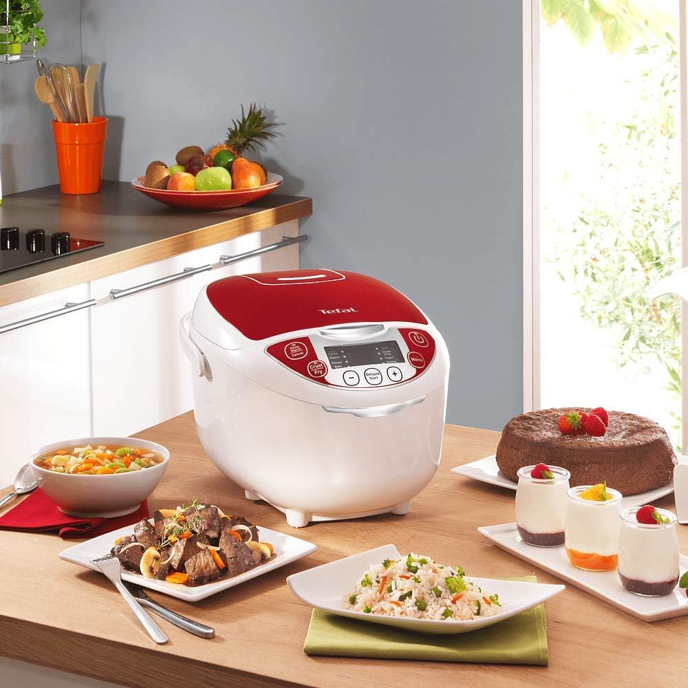 Tefal RK705138 RK7051 Fritteusen, Keramik, Rot