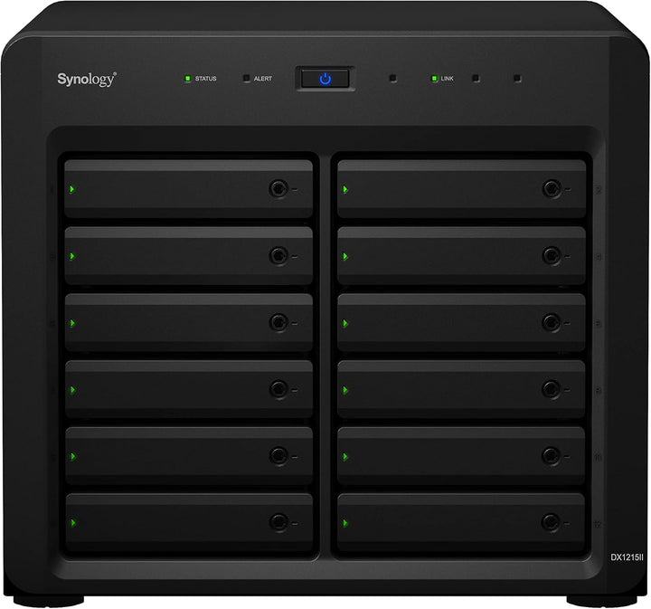 Synology DX1215II Festplattenerweiterungsgehäuse, schwarz