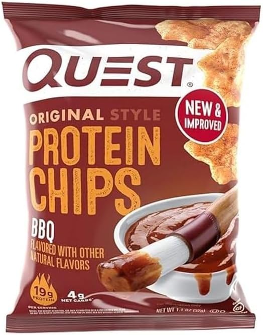 Quest Chips BBQ 8/box, 256 g