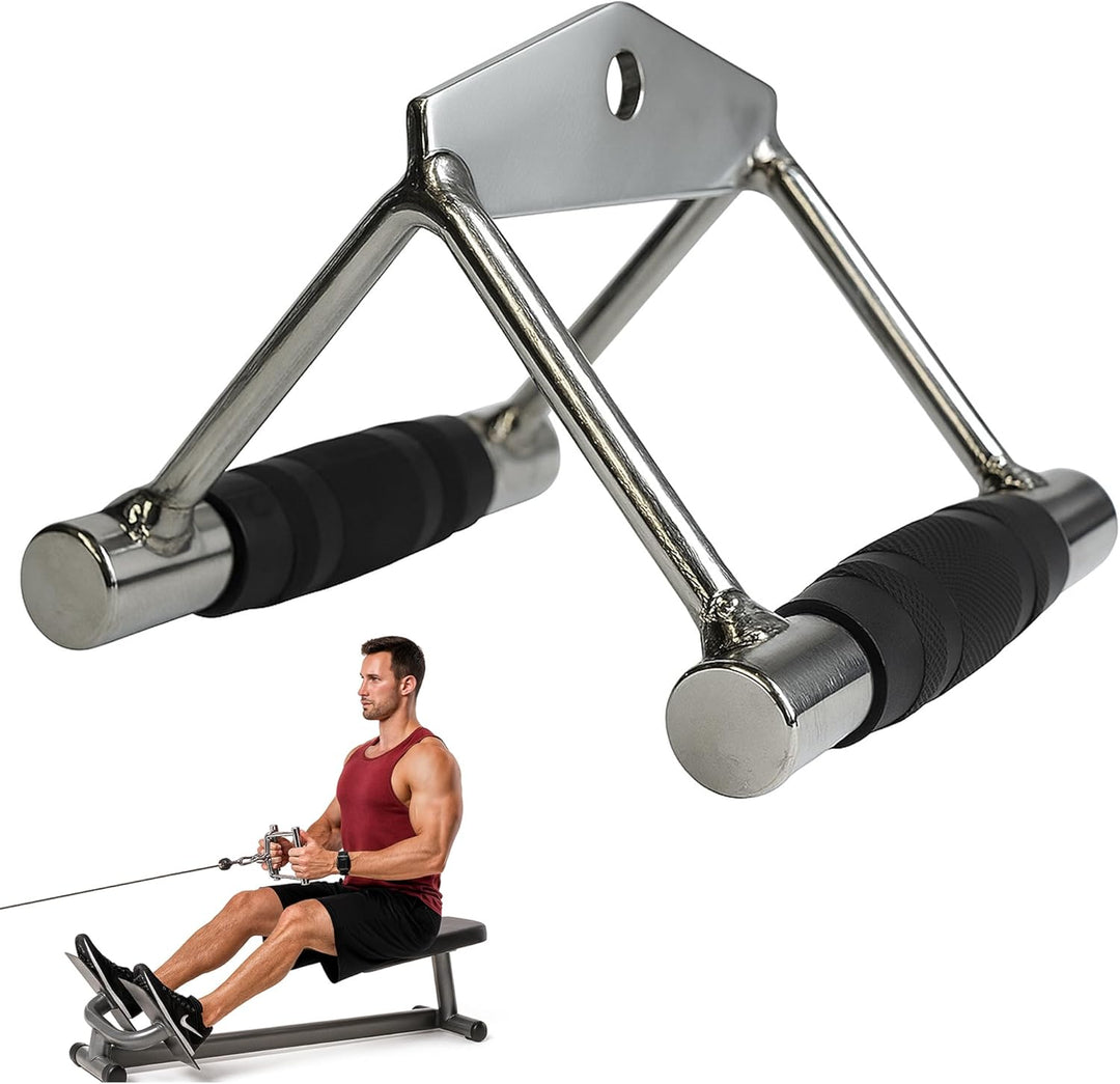 MuscleForge® Aufsatz für Latzug, Seilzug, Griff mit Drehbarem für Kabelmaschine, Kabelzug Griff für