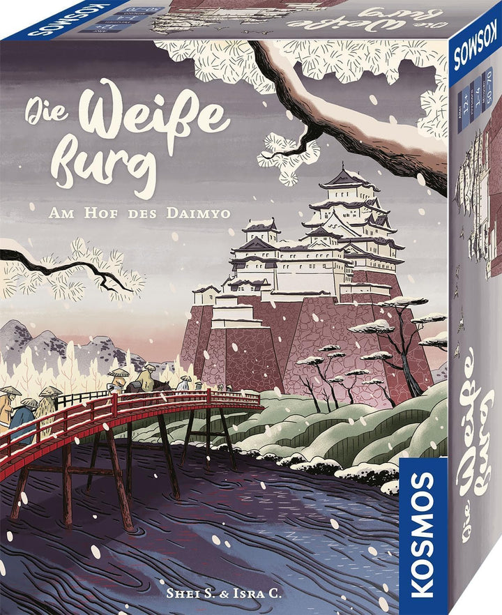 KOSMOS 683948 Die weisse Burg, Am Hof des Daiymo, Strategiespiel mit besonderem Würfel-Mechanismus,