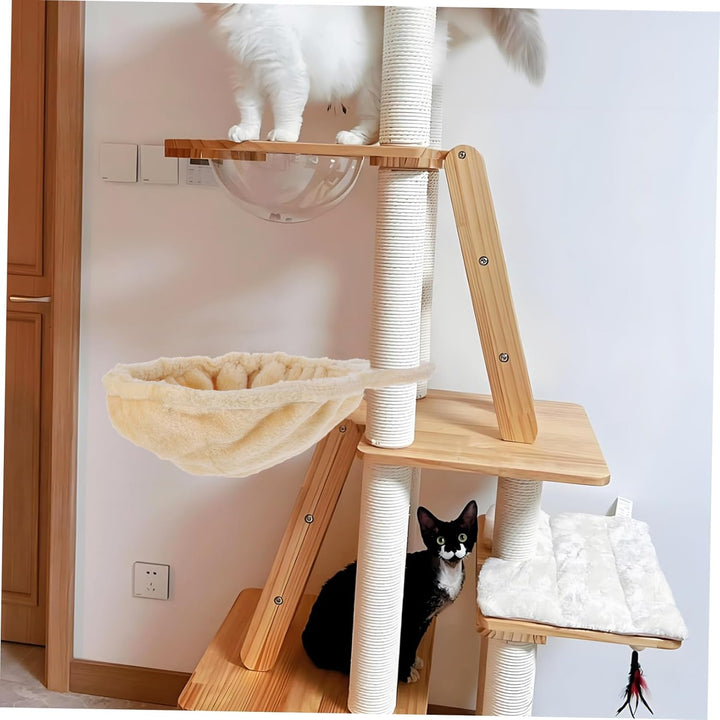 Toddmomy Plüsch Katzenhängematte Ersatzbett Aus Weichem Material Grosses Katzenfensterbett Zum Aufhä
