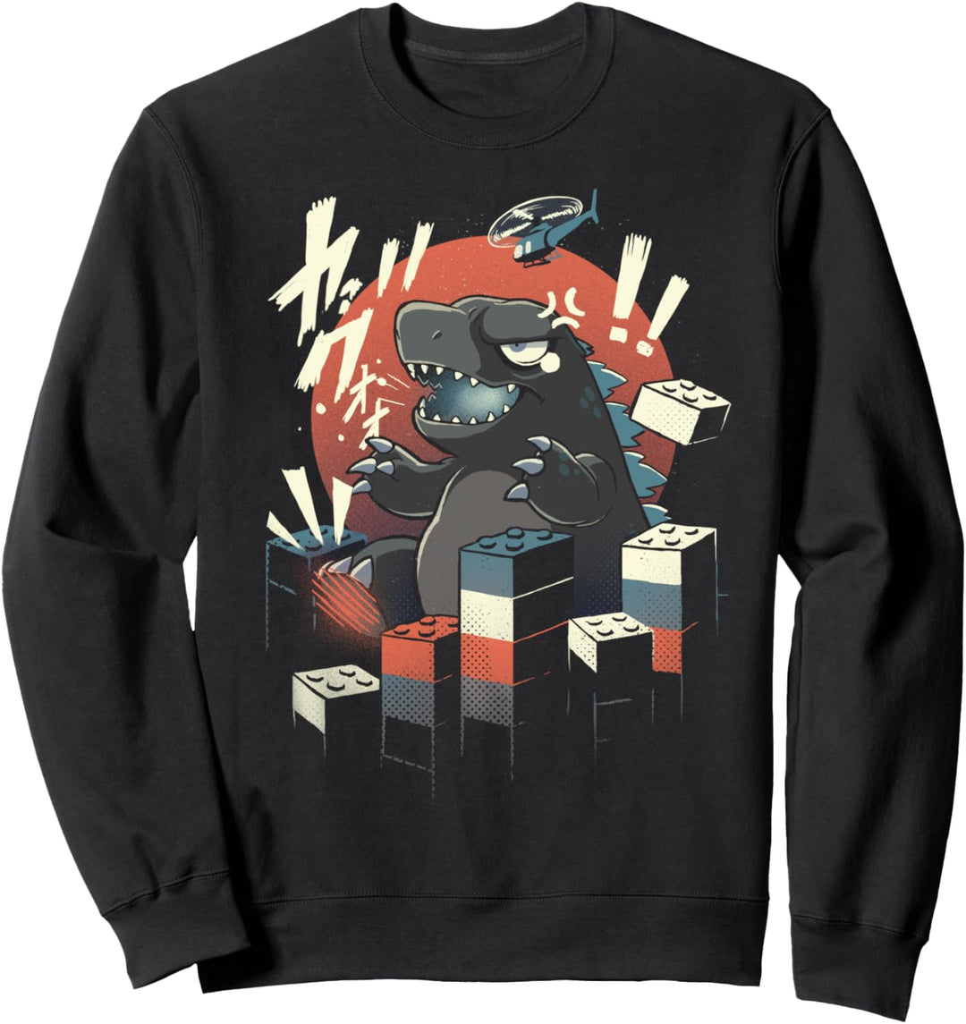 Niedliches Lustiges gigantisches Monster Sweatshirt