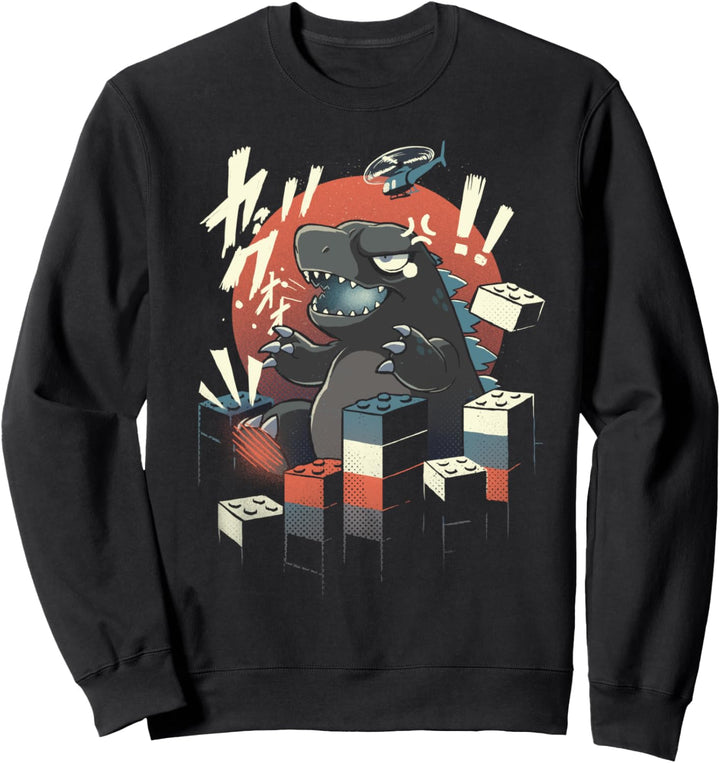 Niedliches Lustiges gigantisches Monster Sweatshirt
