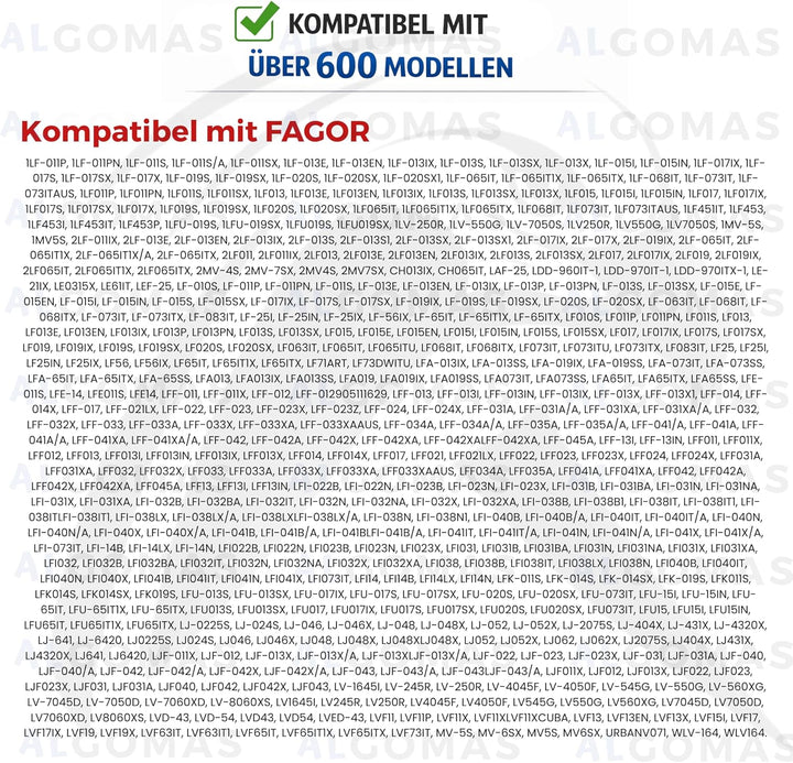ALGOMAS© 2 Stück Geschirrspüler-Türscharniere passend für Fagor, Edesa, General Electric, Aspes, Bra