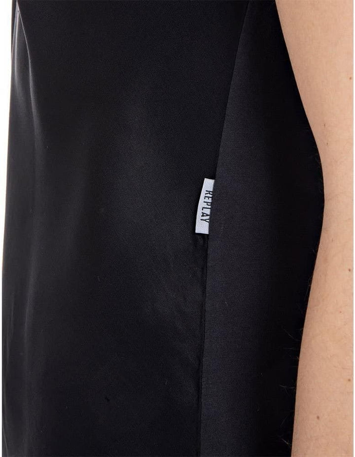 Replay Damen T-Shirt XS 099 Blackboard, XS 099 Blackboard