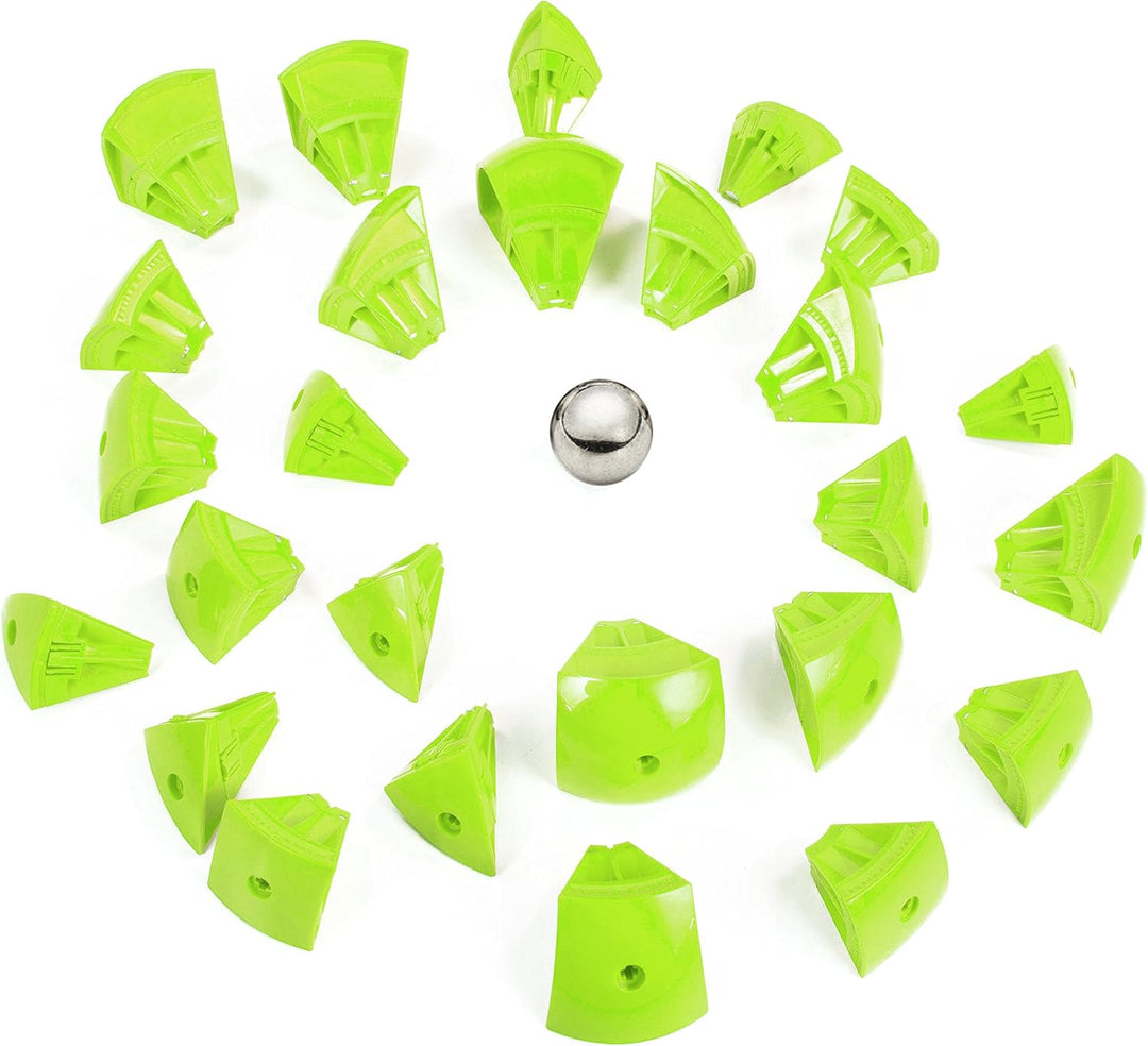 Geomag 672 - Konstruktionspielzeug, KOR Basic, grün, grün