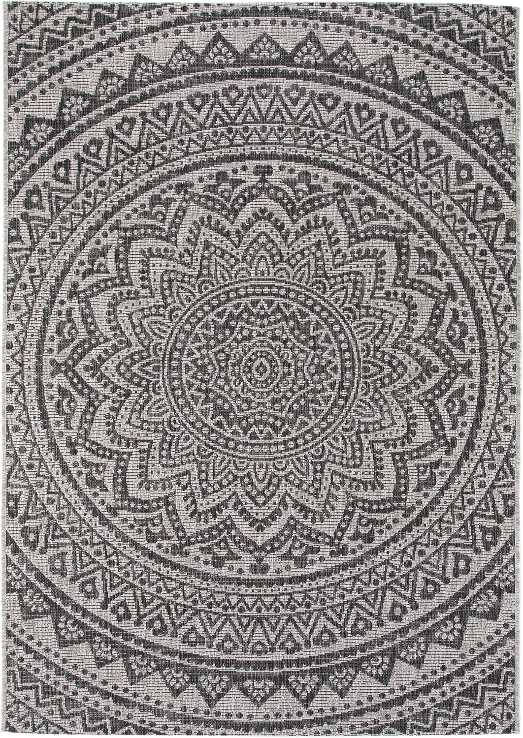 benuta Nest Teppich Cleo - Kunstfaser - Outdoor geeignet - Rechteckig & im Style: Geometrisch, Ethno