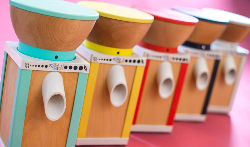 KoMo KoMoMio Getreidemühle grün (400 Watt, innovative Materialien) 16,5 x 16 x 37,5 cm