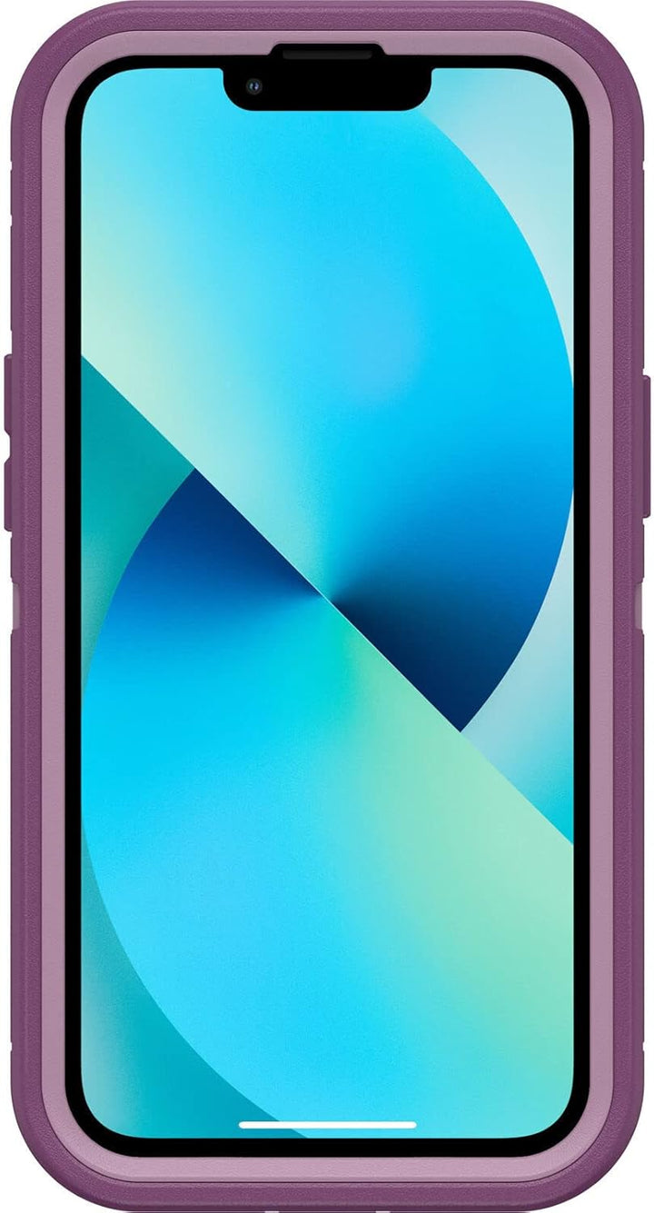 OtterBox Defender Series Schutzhülle für iPhone 13 (Screenless Edition), Violett Happy Purple, Happy