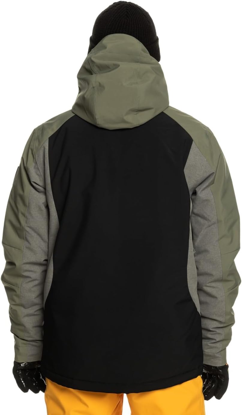 Quiksilver Herren Mission Plus Jk Windjacke (1er Pack) S True Black, S True Black