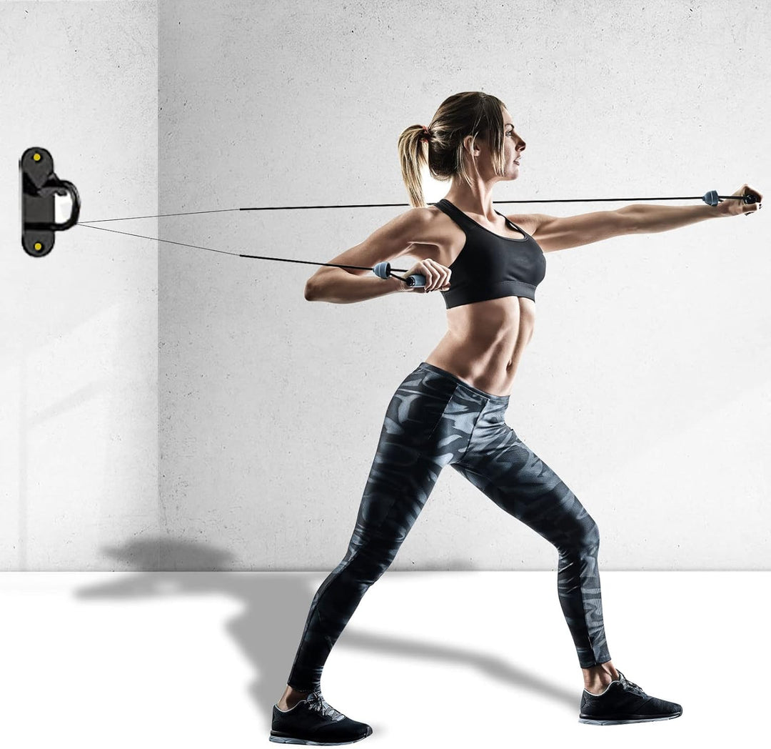 3 Stück Türanker für Gym Resistance Band, Schwere Mini Wandhaken, Montiert Anker für Suspension Trai
