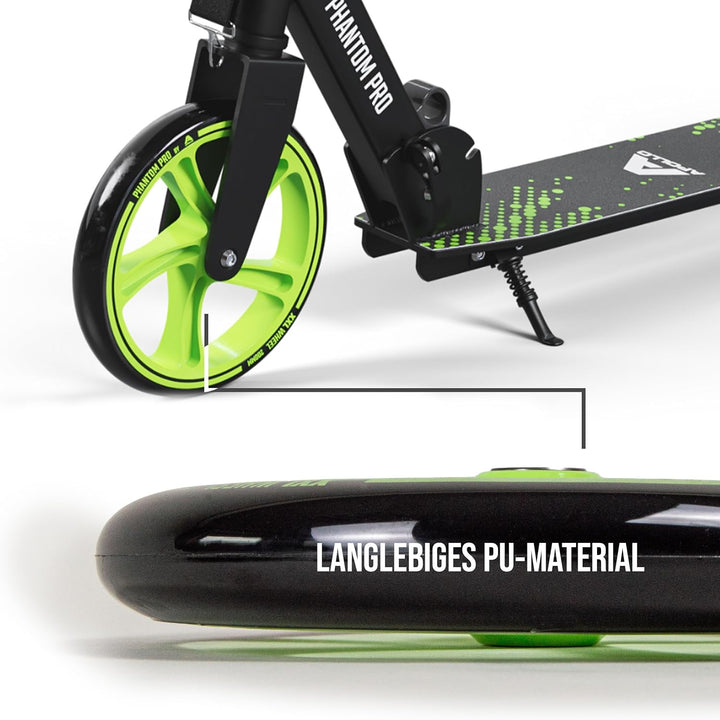 Apollo City Scooter 200mm Ersatzräderset - Pro Wheels mit ABEC 7 Kugellager, Roller Rad Ersatz-Räder