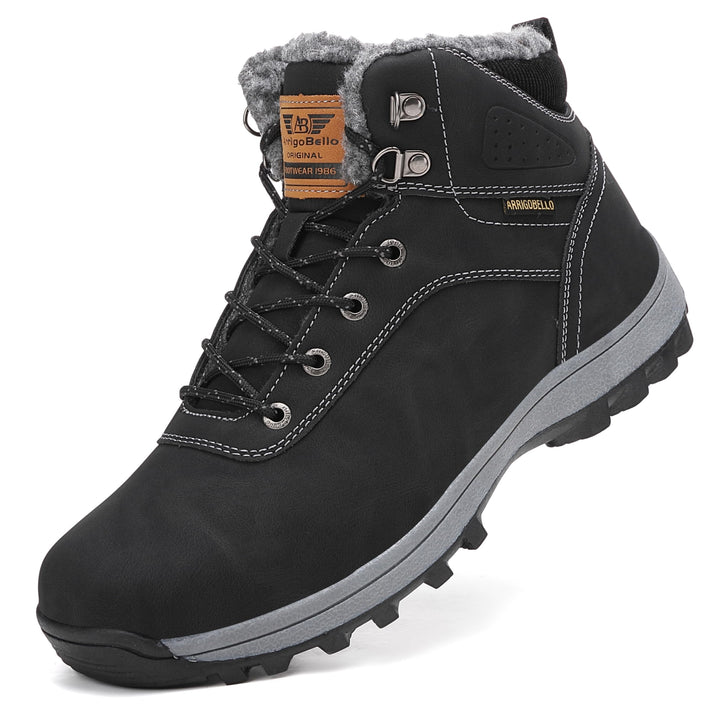 ARRIGO BELLO Winterschuhe Damen Herren Gefüttert Winterstiefel Unisex Rutschfest Schneestiefel Wärme