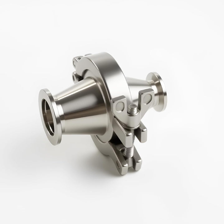 EASTVAC 2 Stück KF25 Edelstahl 304 Klemme mit Edelstahl 304 Zentrierring KF25 mit Schnellspannern un