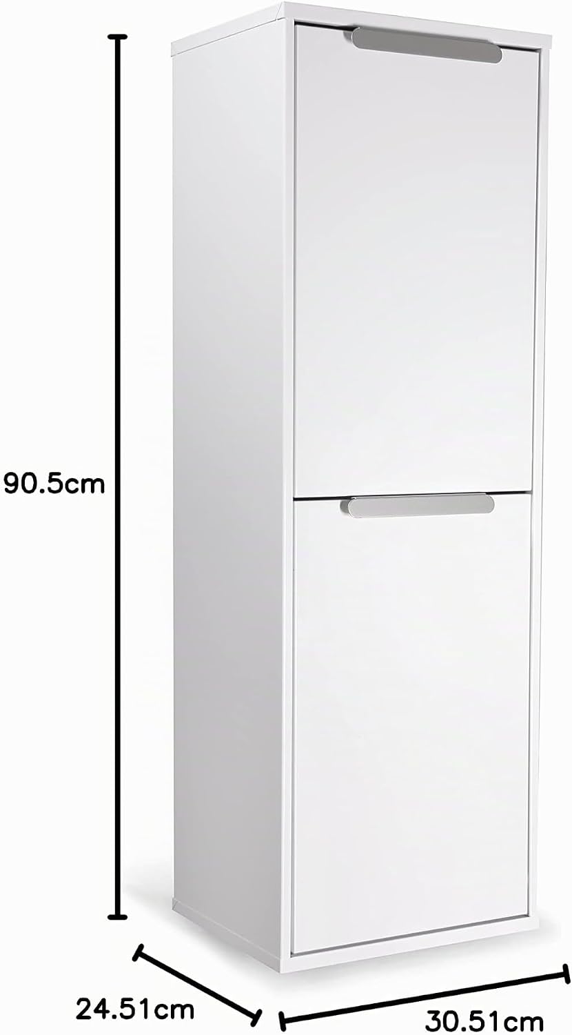 ARREGUI Ecoclas CR201-E Recycling Abfalleimer/Mülleimer aus Stahl, Mülltrennsystem mit 2 entnehmbare