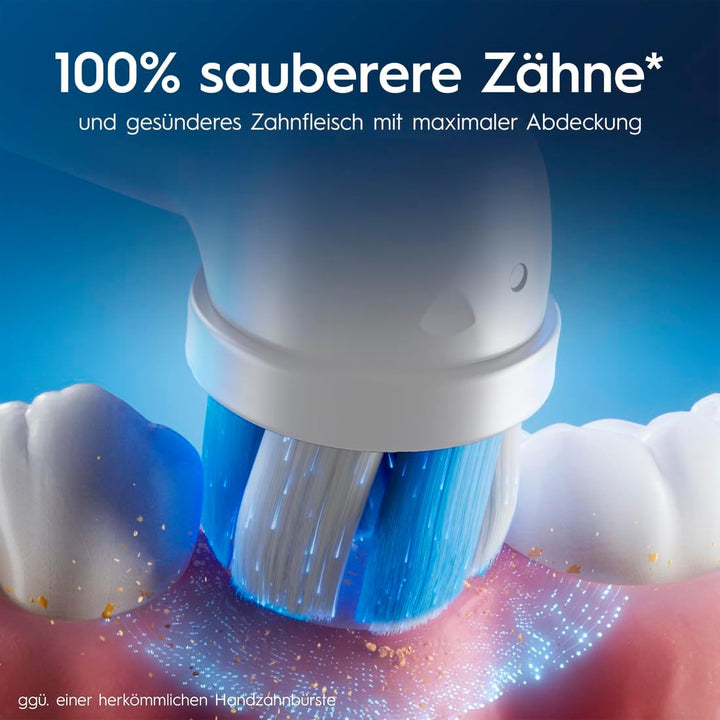 Oral-B iO Series 6 Elektrische Zahnbürste/Electric Toothbrush, 2 Aufsteckbürsten, 5 Putzmodi für Zah