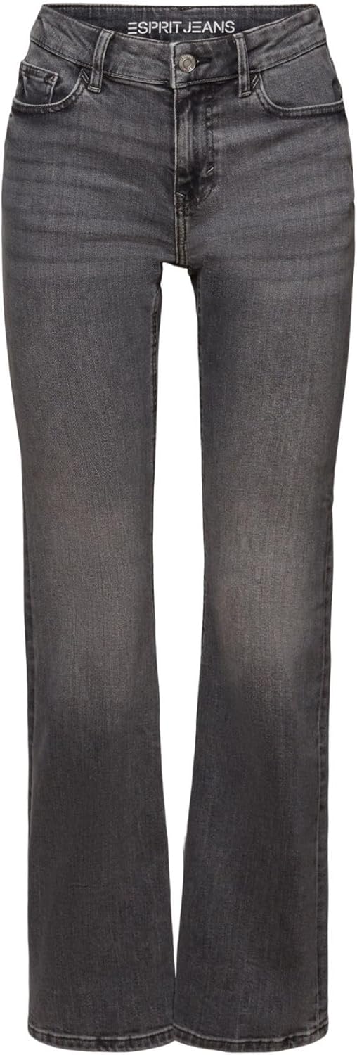 ESPRIT Damen Jeans 24W / 32L 922/Grey Medium Wash, 24W / 32L 922/Grey Medium Wash