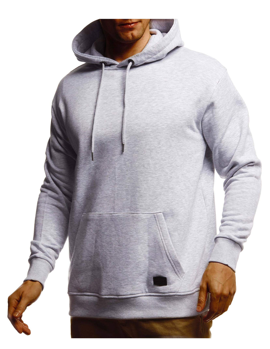 Leif Nelson Herren Hoodie Pullover mit Kapuze Oversize Kapuzenpullover für Männer Pulli Longsleeve S