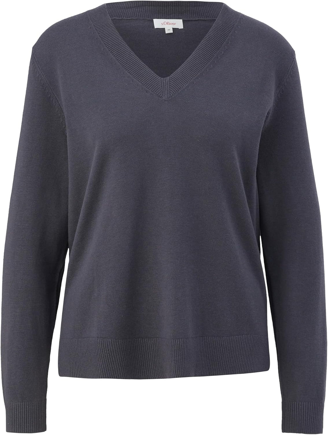 s.Oliver Damen 10.2.11.17.170.2118888 Pullover (1er Pack) 38 Schwarz, 38 Schwarz