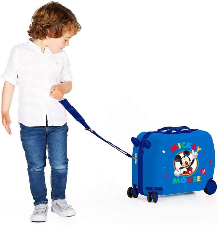 Disney (DIYL9) Circle Mickey Infantil, Blau (Azul), Blau