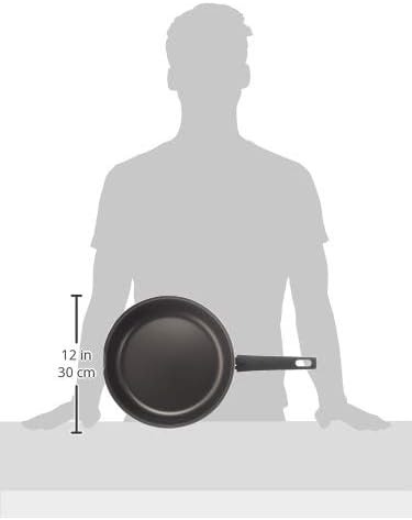 Pentole Agnelli Miniofen doppelte Aluminium Antihaft mit Griffe aus Bakelit 28 cm, 28 cm