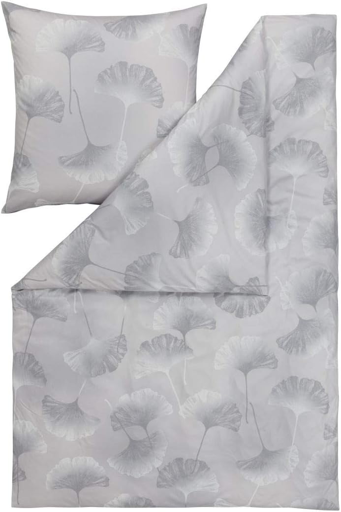 ESTELLA Bettwäsche Isabella | Platin 155x200 + 80x80, 155x200 + 80x80