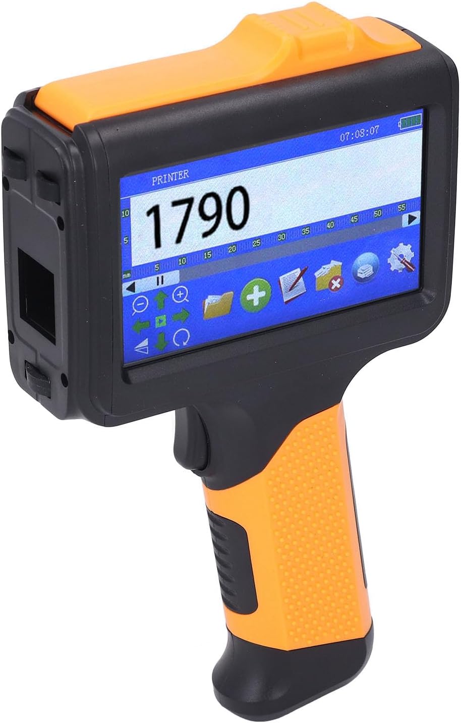 Bewinner Tragbarer Handdrucker – 12,7 Mm 600 DPI Bluetooth Handheld Printerjet mit Kartusche & 4,3-Z