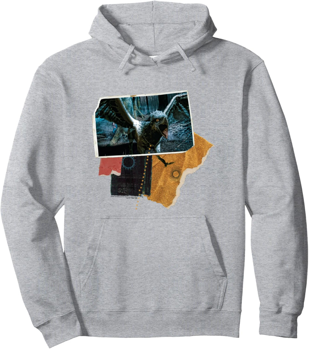 Harry Potter Buckbeak Photo Collage Pullover Hoodie