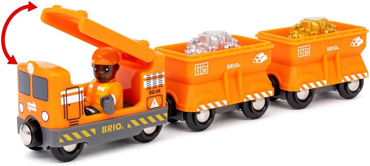 BRIO World - 36049 Güterzug | Zugset für Kinder ab 3 Jahren
