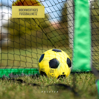 Racetex 2er Fussballtor Kinder Set - Fussball Tore inkl. nützlicher Tasche zum Transportieren - Vers