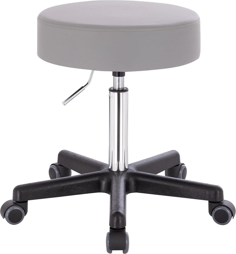 1stuff® XL Profi Rollhocker höhenverstellbar - 40 cm Sitzbreite - Sitzhöhe bis über 70cm - Arzthocke