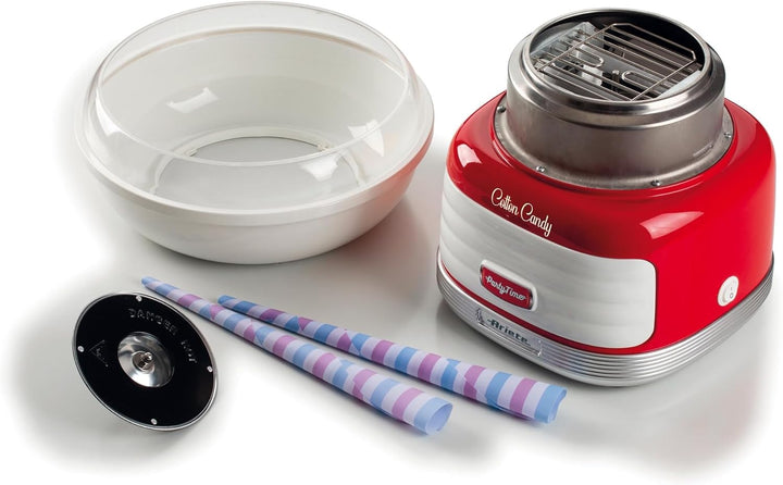 Ariete 2973 Cotton Candy, Zuckerwattemaschine, 450 W, Rot