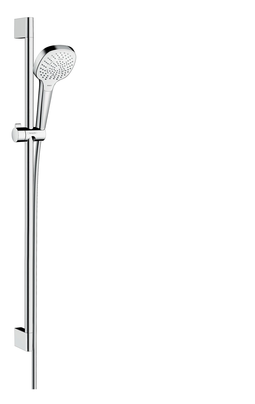 hansgrohe Croma Select E Duschset 0,90m, 3 Strahlarten, Weiss/Chrom 0,90m Set 3 Strahlarten (Multi)