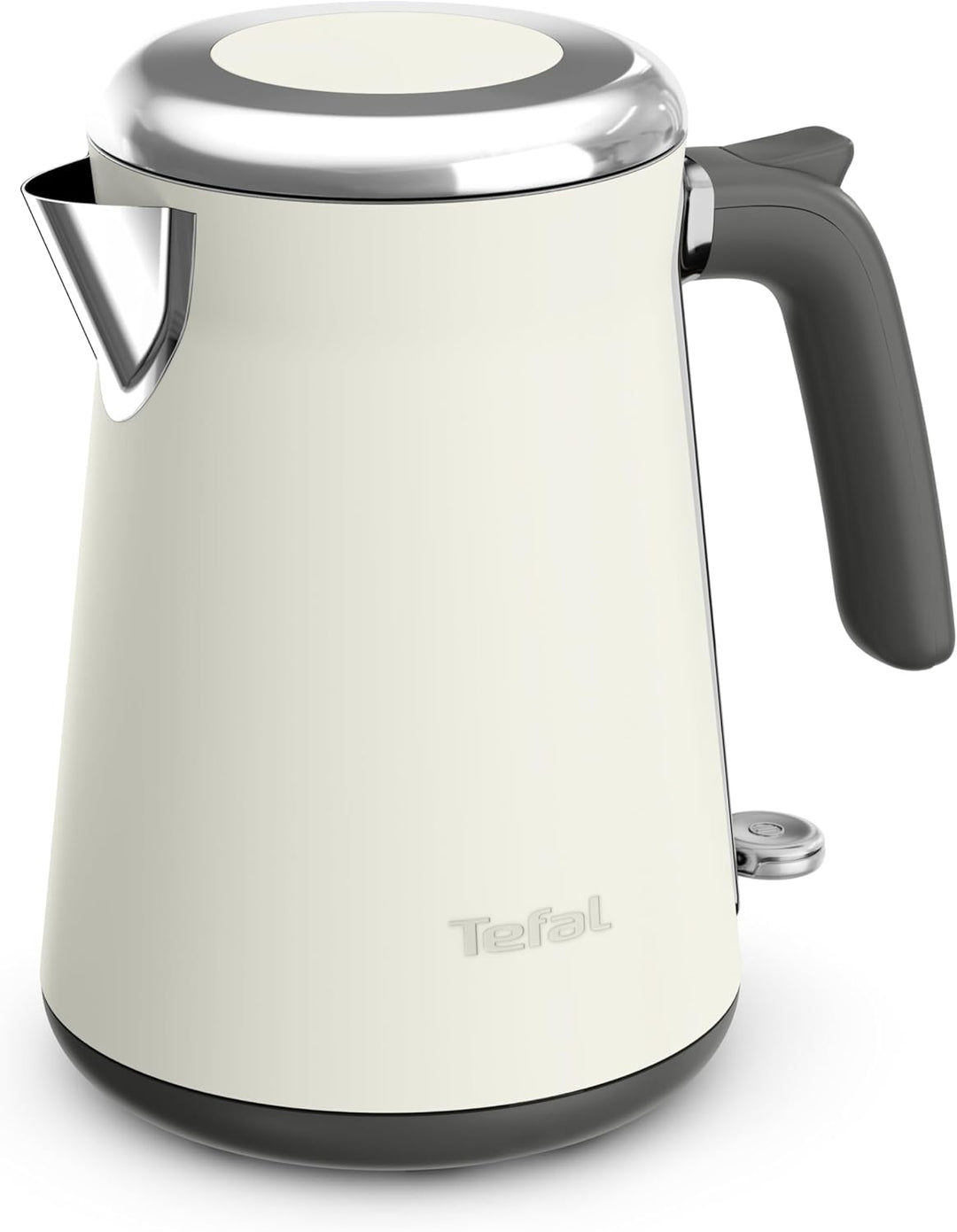 Tefal Collection Edelstahlwasserkocher im Retrostil, 1,7 l Fassungsvermögen, 2400 W, Einhändiges Öff