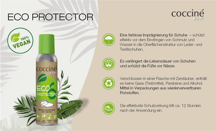 Coccine - Wildleder Pflege + Imprägnierspray Schuhe Set, Nubukleder Pflege, Impregnierungsspray Schu