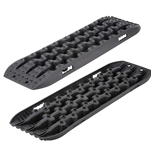 Rhino 4x4 Rettungsweg-Leiter 10T Off-Road Traktionsgriff Winterbretter Sand/Schlamm/Schnee x2 (Schwa