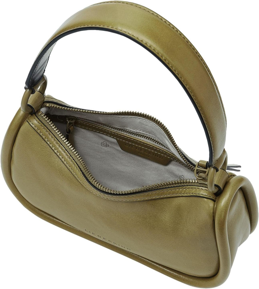 Liebeskind Damen Fab 2 Crinkled Hobo S Princess Green, Princess Green