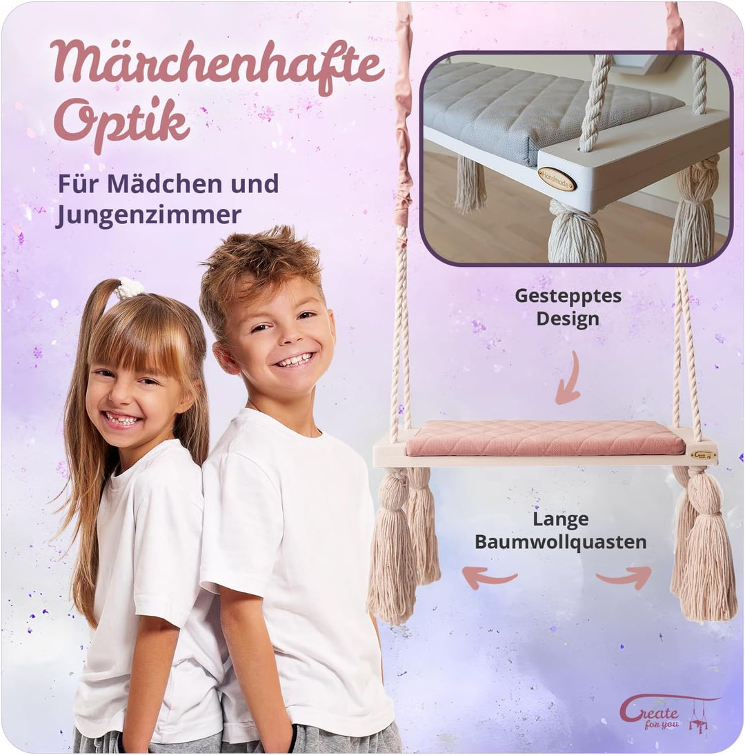 Baby Schaukel Indoor, Grosse Kinderschaukel Holz, Schaukel Baby, Babyschaukel Türrahmen, Holzschauke