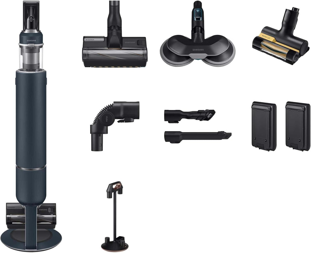 Samsung Bespoke Jet Plus Akku+ Wet & Clean Akku-Staubsauger, Teleskopierbar, All-in-one Clean Statio