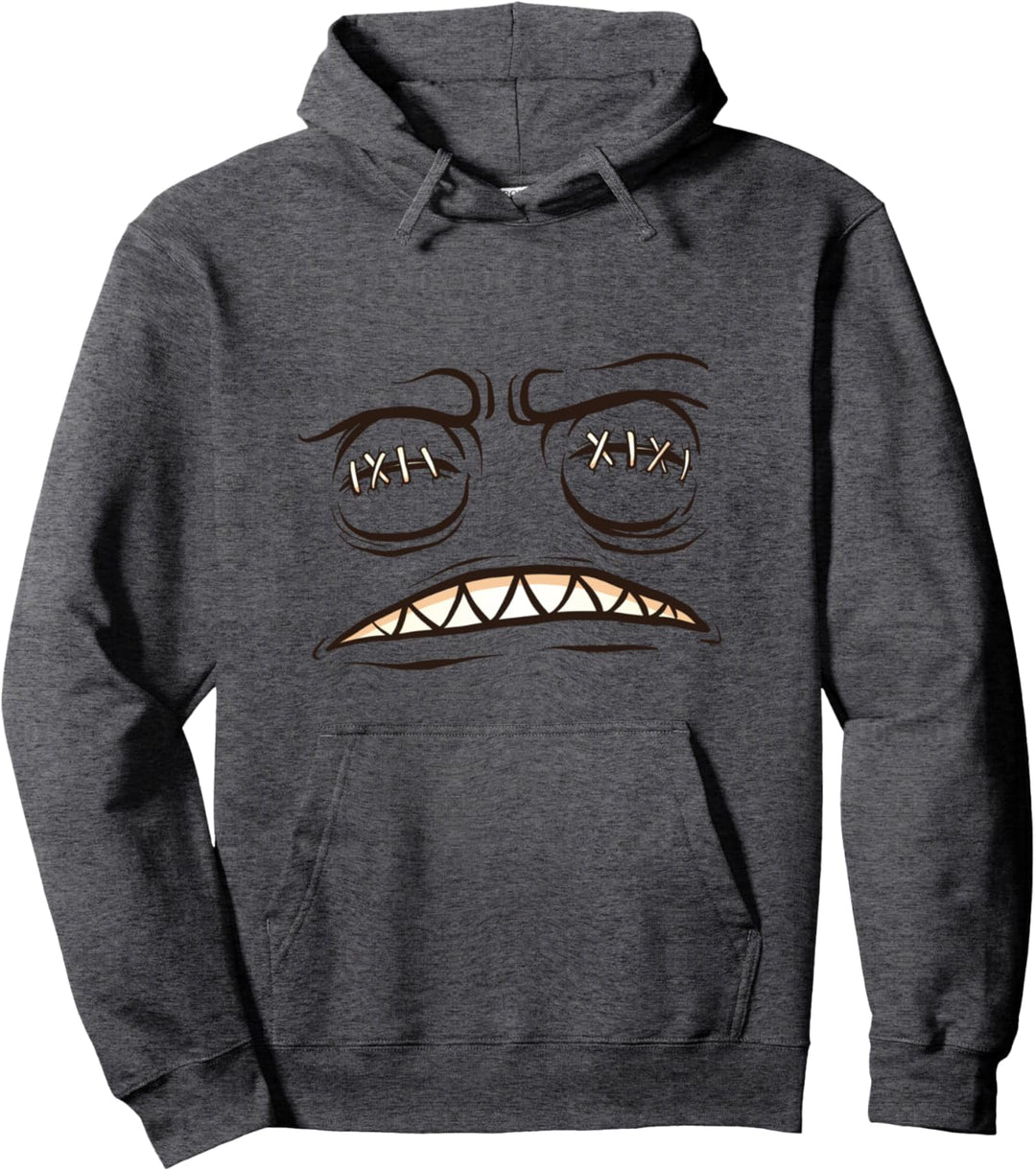 Lustiges Gesicht Geister-Monster Kostüm Halloween Geschenk Pullover Hoodie