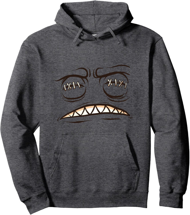 Lustiges Gesicht Geister-Monster Kostüm Halloween Geschenk Pullover Hoodie