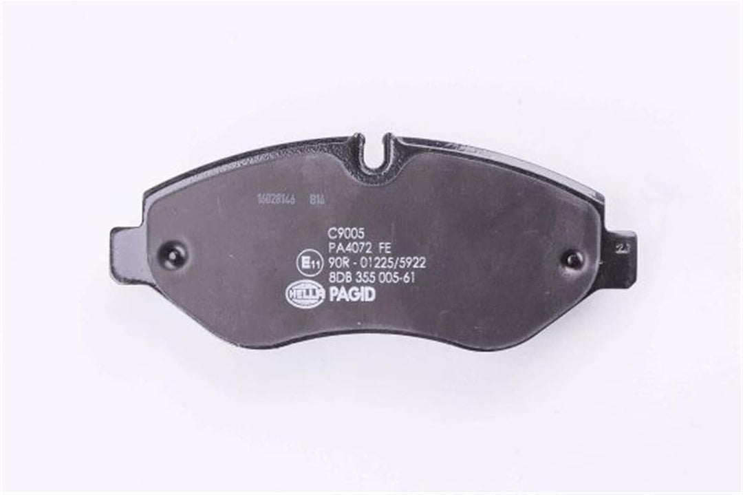 HELLA PAGID 8DB 355 005-611 Bremsbelagsatz - C9005 - Dicke/Stärke: 20.8mm - Bremssystem: Brembo - mi