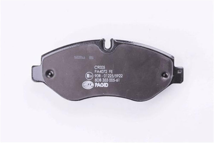 HELLA PAGID 8DB 355 005-611 Bremsbelagsatz - C9005 - Dicke/Stärke: 20.8mm - Bremssystem: Brembo - mi