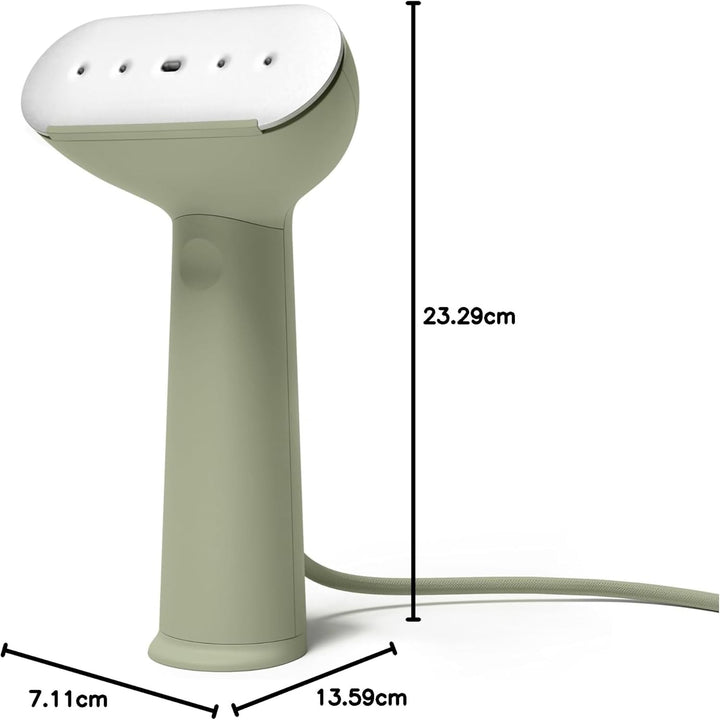 Steamery Dampfglätter Cirrus 3, 1200W, EU-Stecker, Dampfleistung 20g/min, Beheizte Bügelplatte, Schn